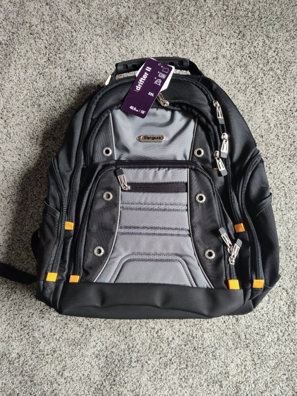 Targus Drifter II Laptop Backpack NEW w/tags